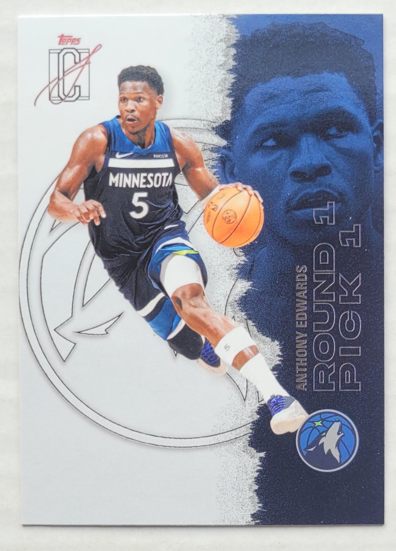 Anthony Edwards - 2025-26 Topps Signature Class #68
