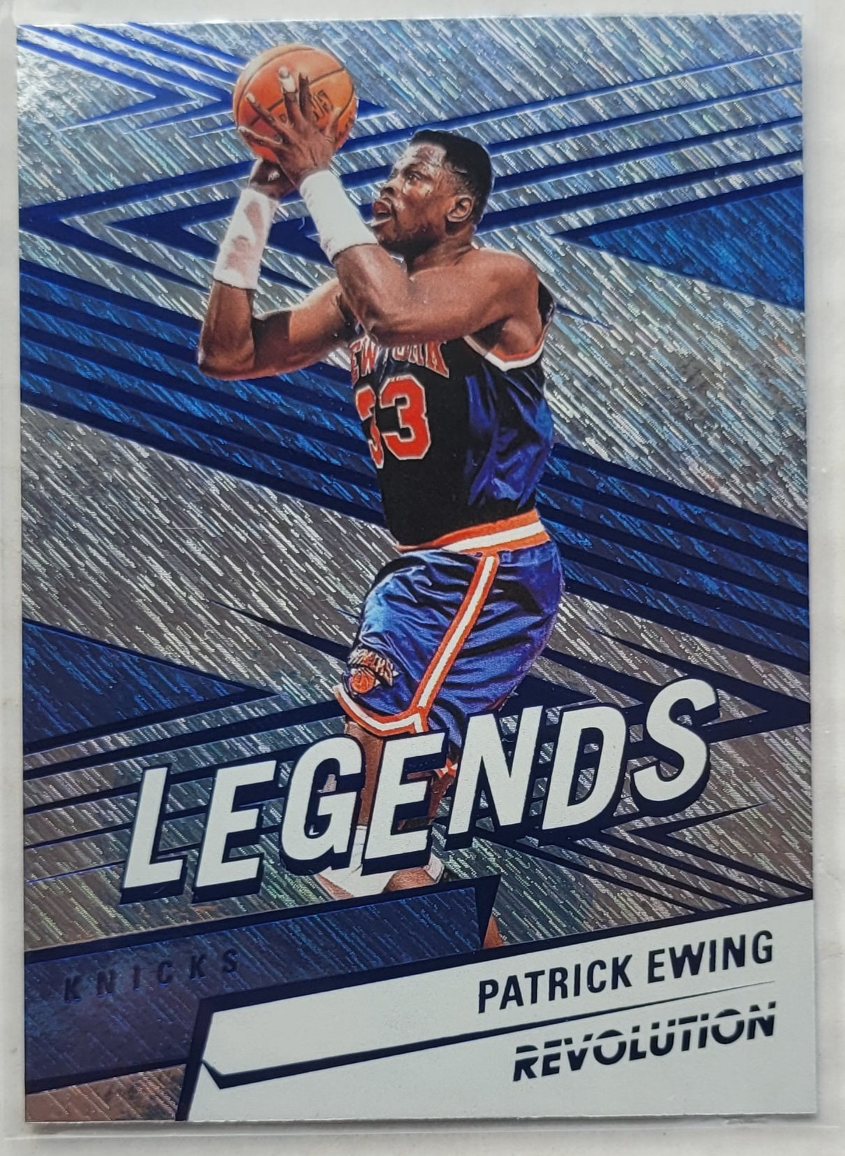 Patrick Ewing - 2024-25 Panini Revolution Blue Storm #164 LGD