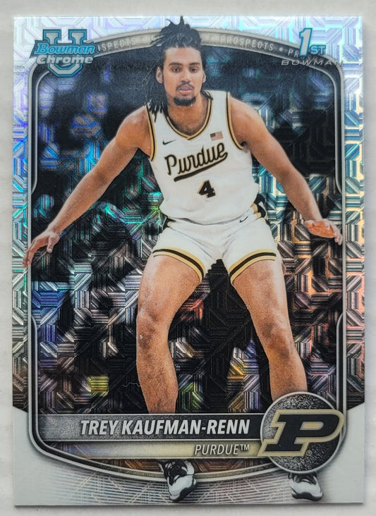 Trey Kaufman-Renn - 2025-26 Bowman Chrome University Prospects Mojo Refractors #BCP21