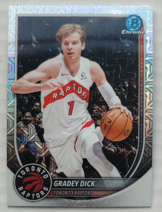 Gradey Dick - 2025-26 Bowman Chrome Mojo Refractors #BCV70