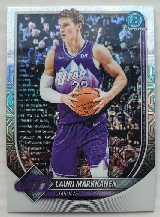 Lauri Markkanen - 2025-26 Bowman Chrome Mojo Refractors #BCV112