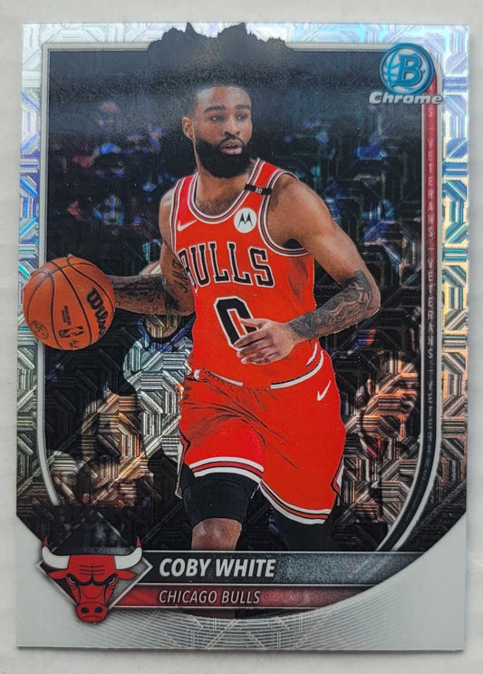 Coby White - 2025-26 Bowman Chrome Mojo Refractors #BCV71