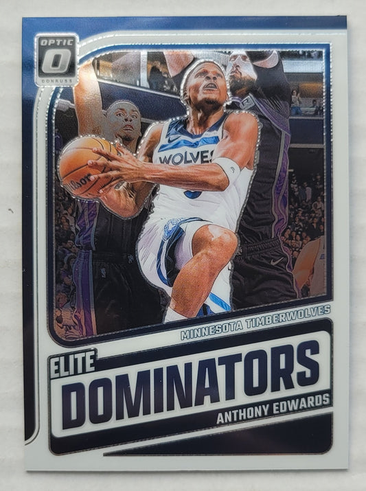 Anthony Edwards - 2024-25 Donruss Optic Elite Dominators #14