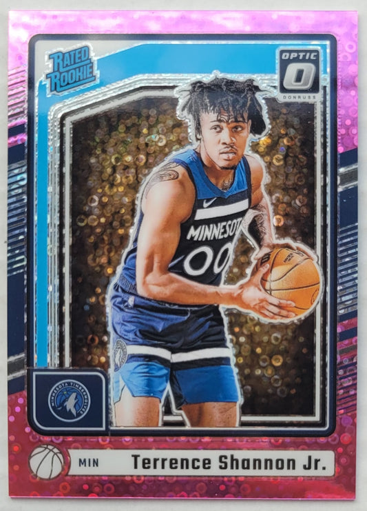Terrence Shannon Jr. - 2024-25 Donruss Optic Fast Break Pink #267 RR RC - 21/25