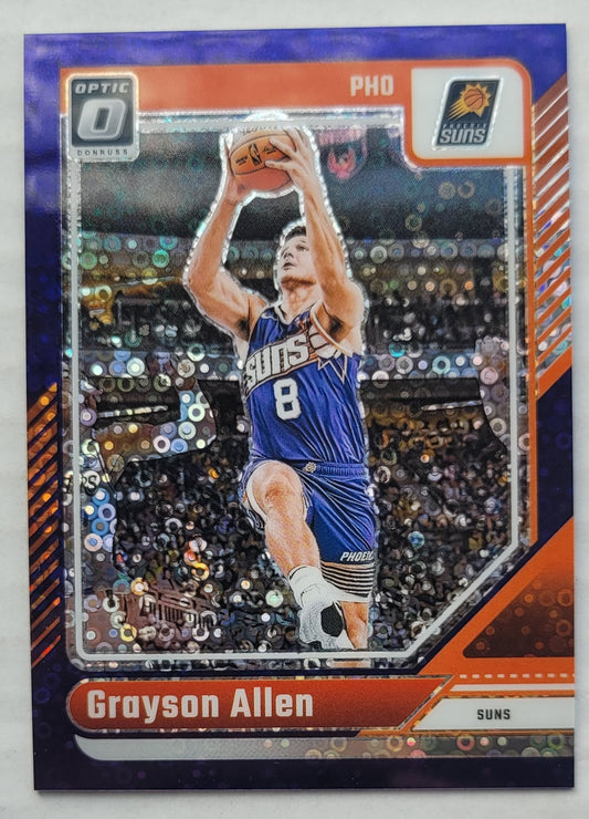 Grayson Allen - 2024-25 Donruss Optic Fast Break Purple #90 - 97/99