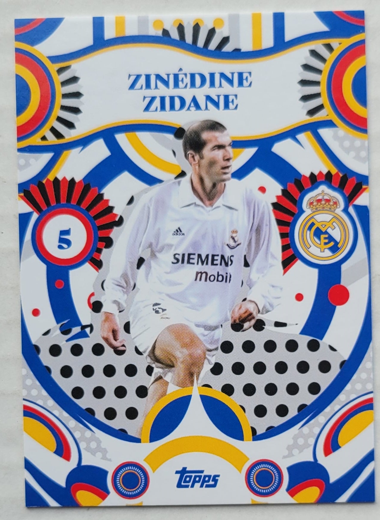 Zinédine Zidane - 2024-25 Topps Real Madrid Team Set #30