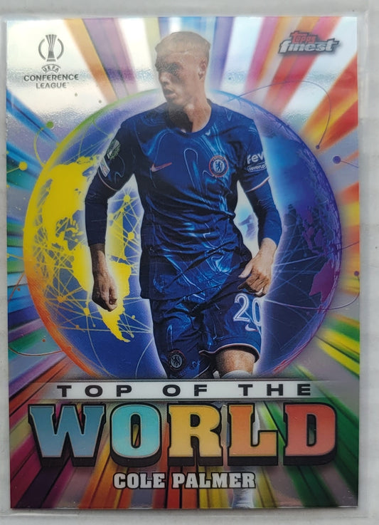 Cole Palmer - 2024-25 Finest UEFA Club Competitions Top of the World #TW6