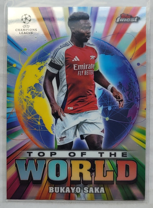 Bukayo Saka - 2024-25 Finest UEFA Club Competitions Top of the World #TW4