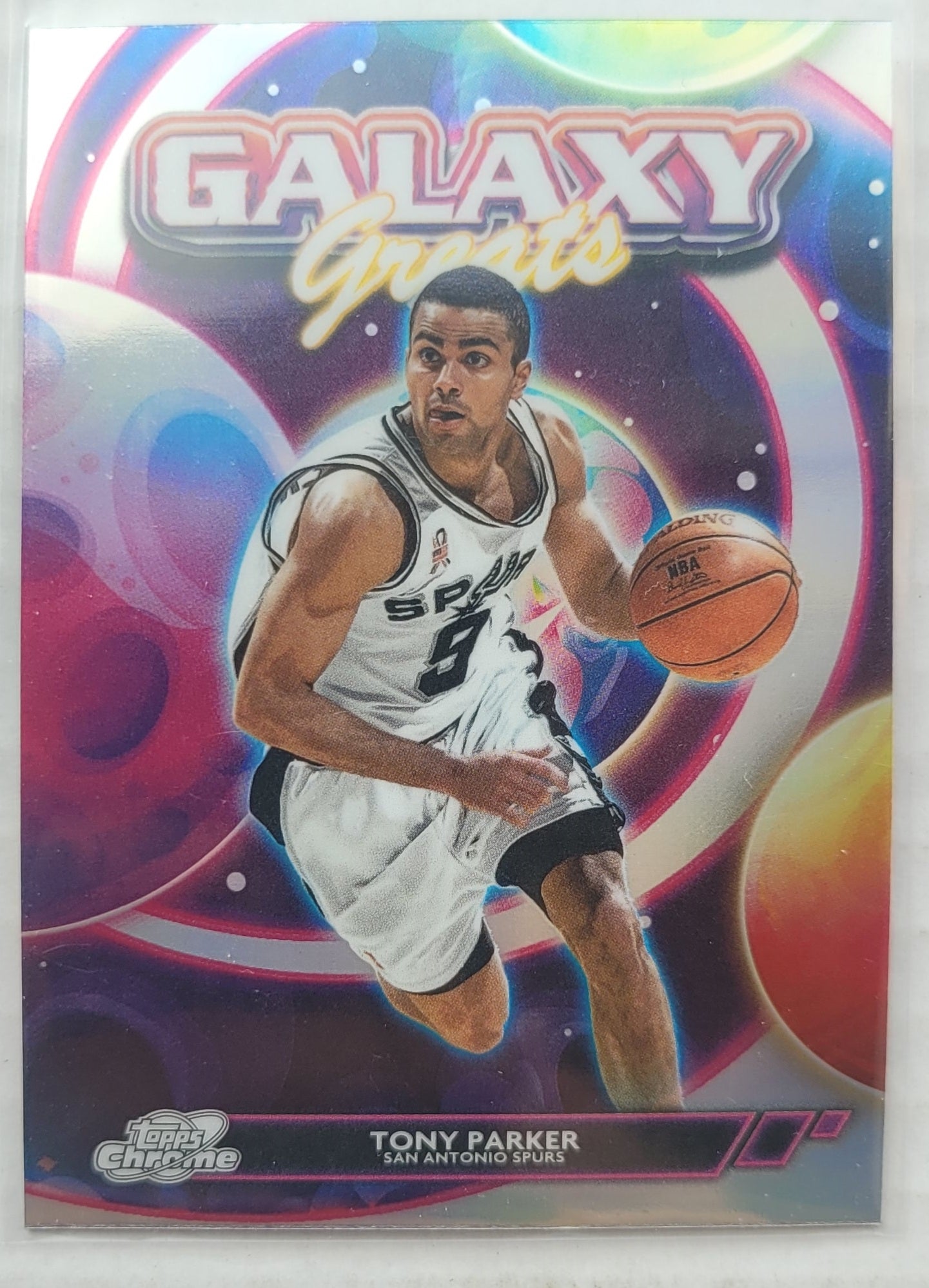 Tony Parker - 2025-26 Topps Cosmic Chrome Galaxy Greats Refractors #GG32