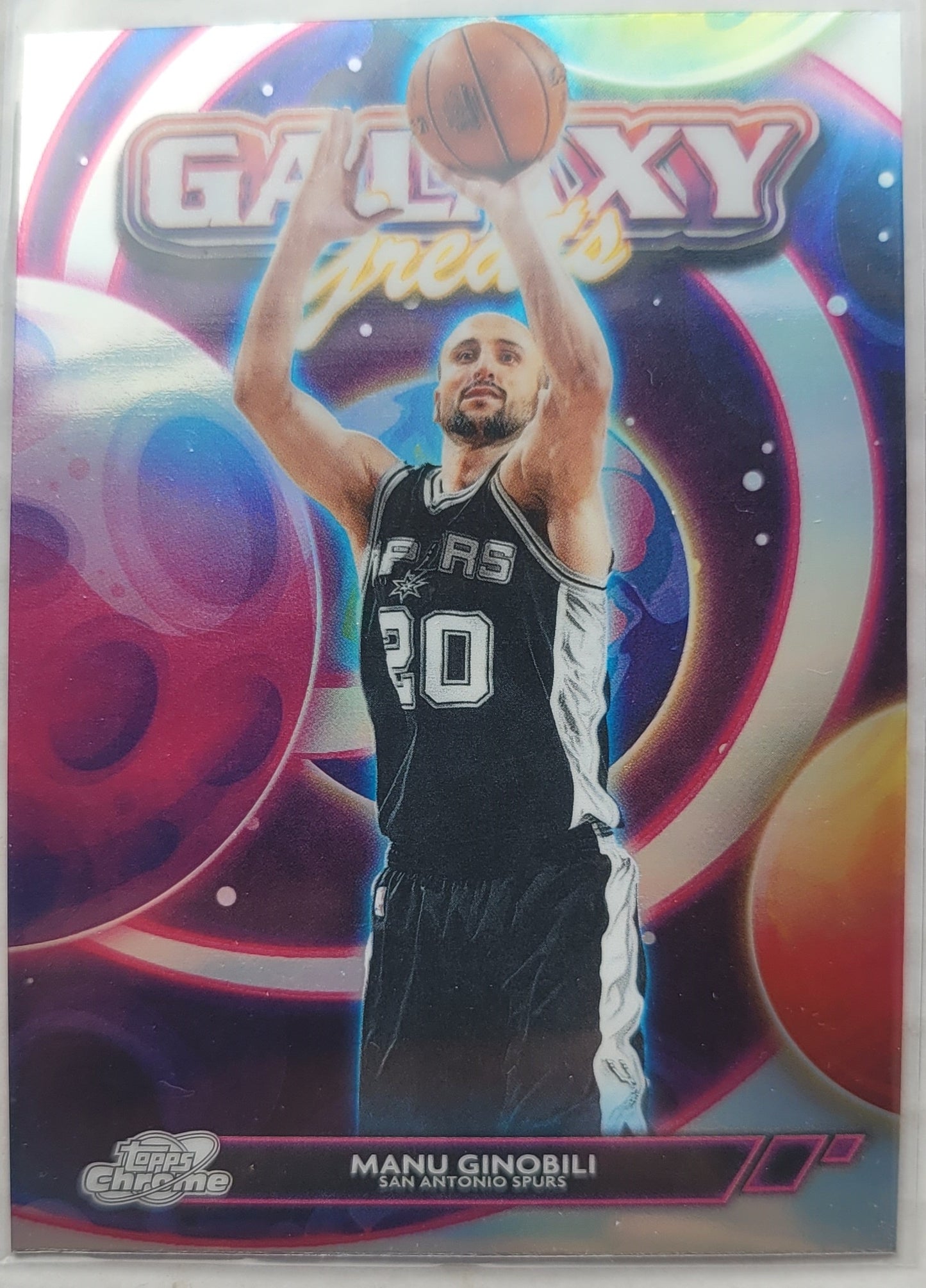 Manu Ginobili - 2025-26 Topps Cosmic Chrome Galaxy Greats Refractors #GG25
