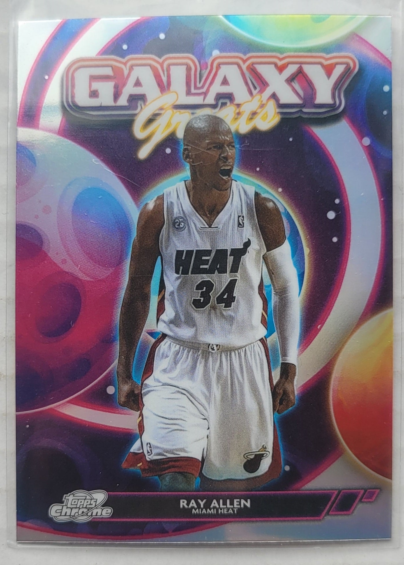 Ray Allen - 2025-26 Topps Cosmic Chrome Galaxy Greats Refractors #GG24