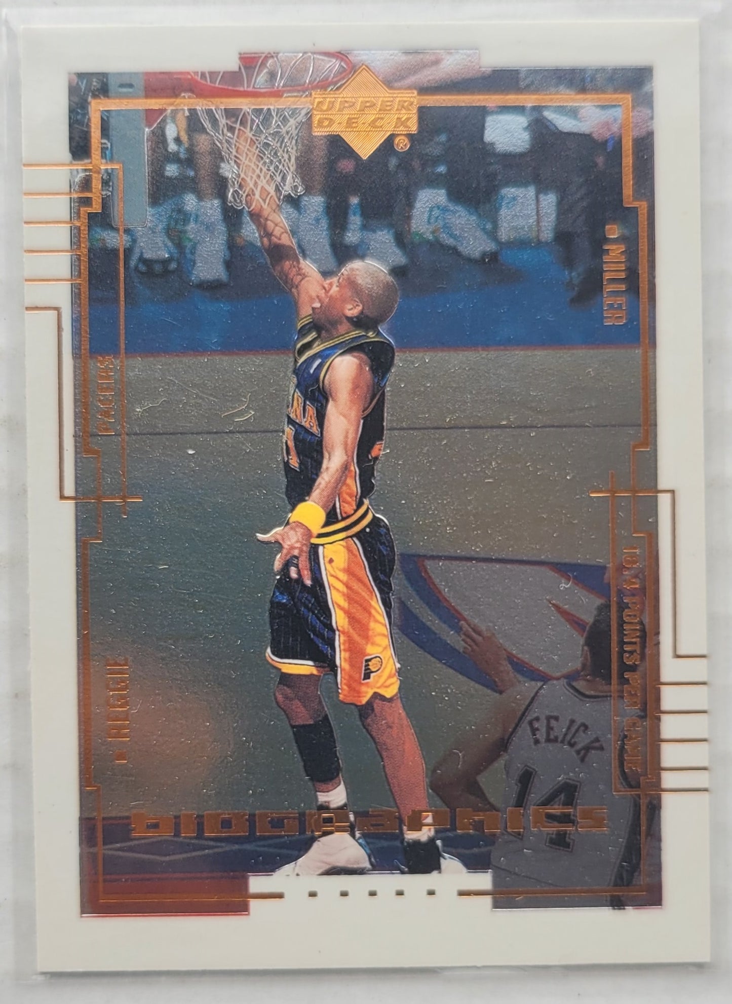 Reggie Miller - 1999-00 Upper Deck BioGraphics #B10