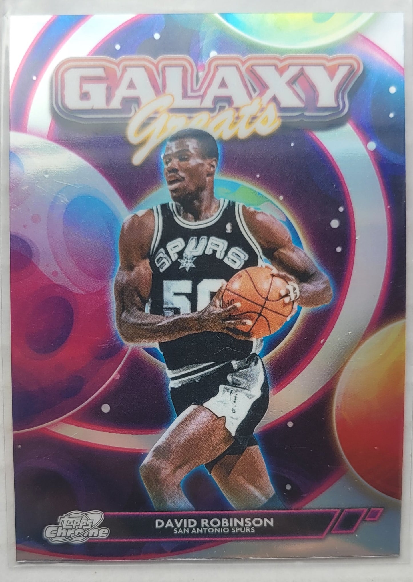 David Robinson - 2025-26 Topps Cosmic Chrome Galaxy Greats Refractors #GG2