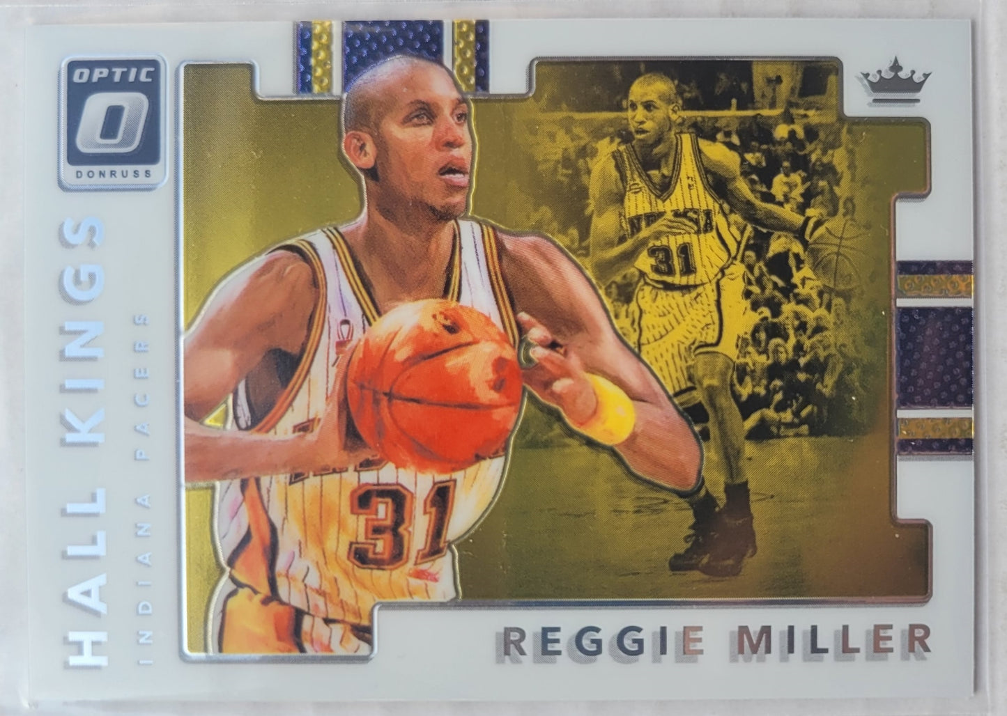 Reggie Miller - 2017-18 Donruss Optic Hall Kings #25