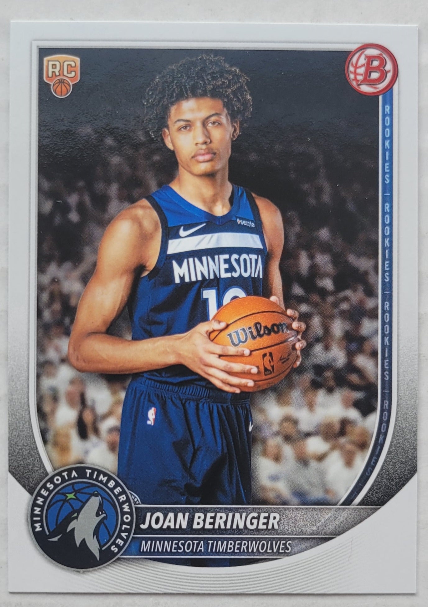 Joan Beringer - 2025-26 Bowman #17 RC