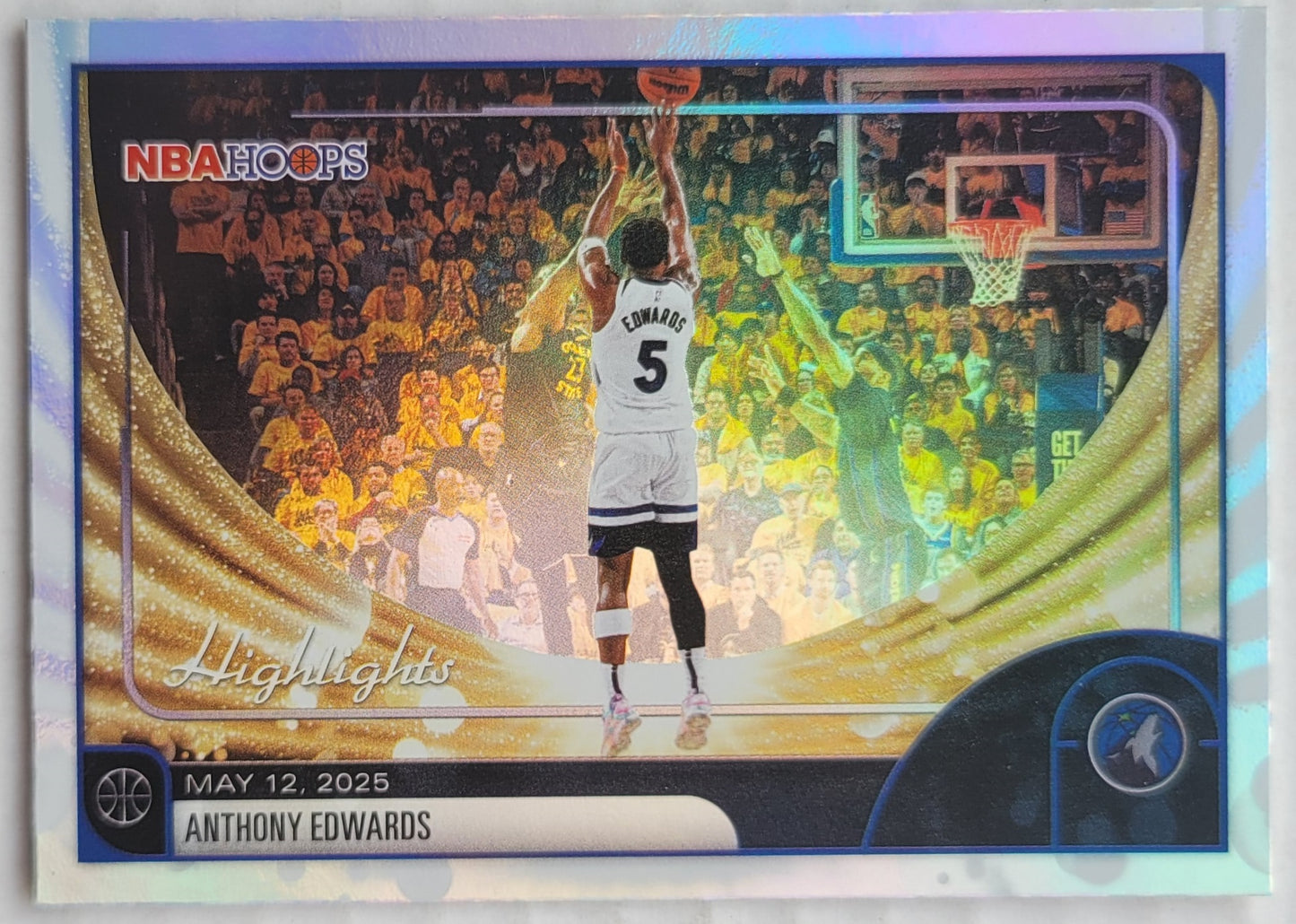 Anthony Edwards - 2025-26 Hoops #270 HL