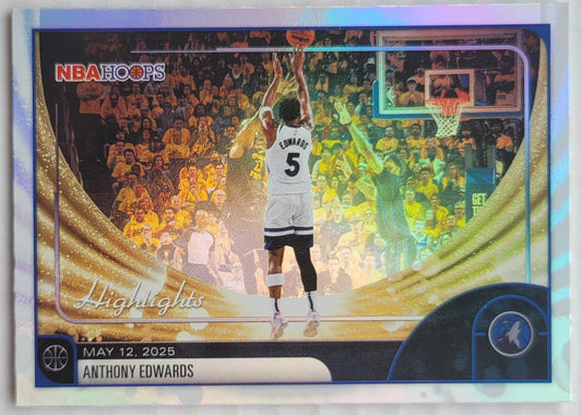 Anthony Edwards - 2025-26 Hoops #270 HL