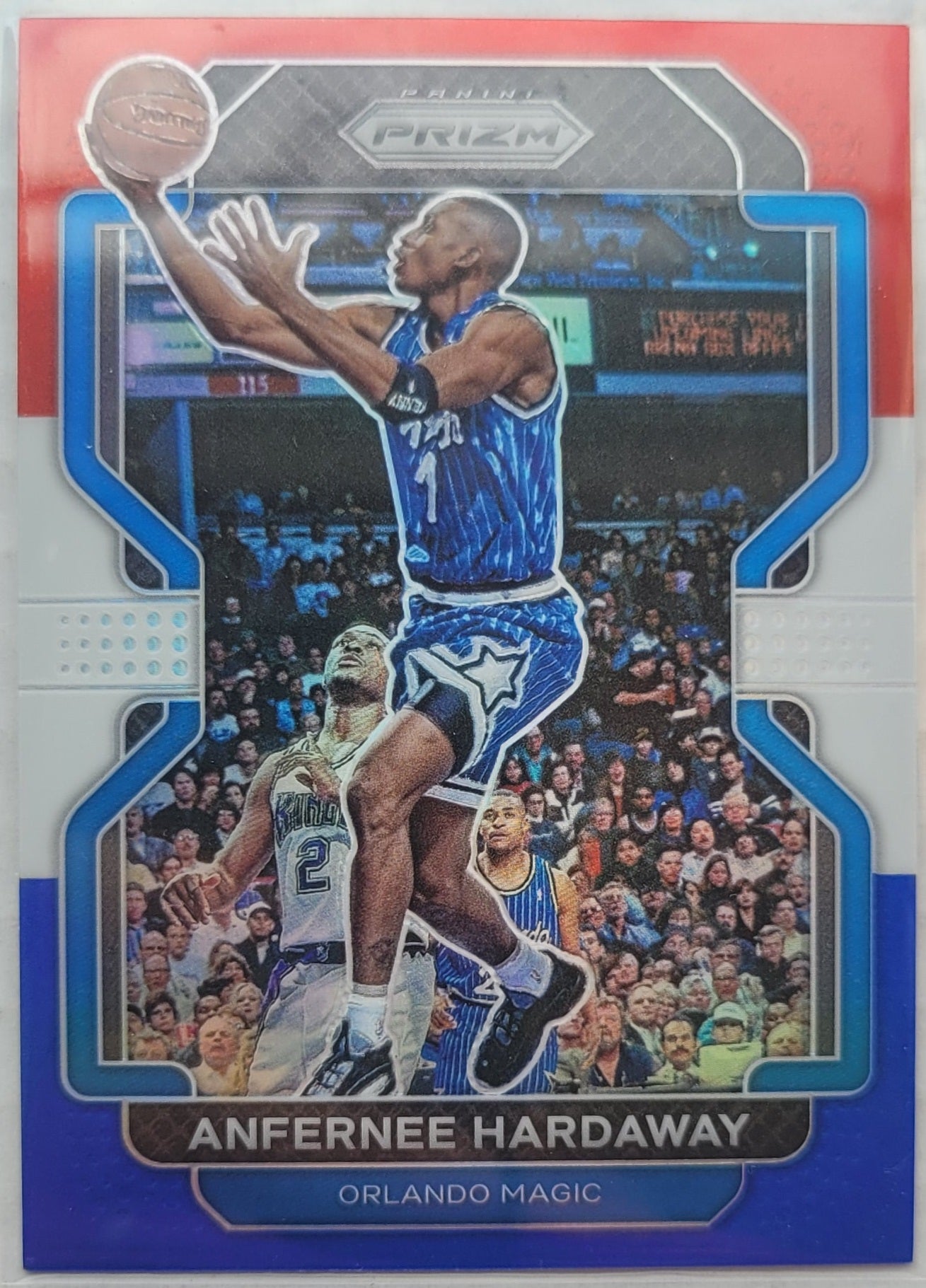 Anfernee Hardaway - 2021-22 Panini Prizm Prizms Red White and Blue #294