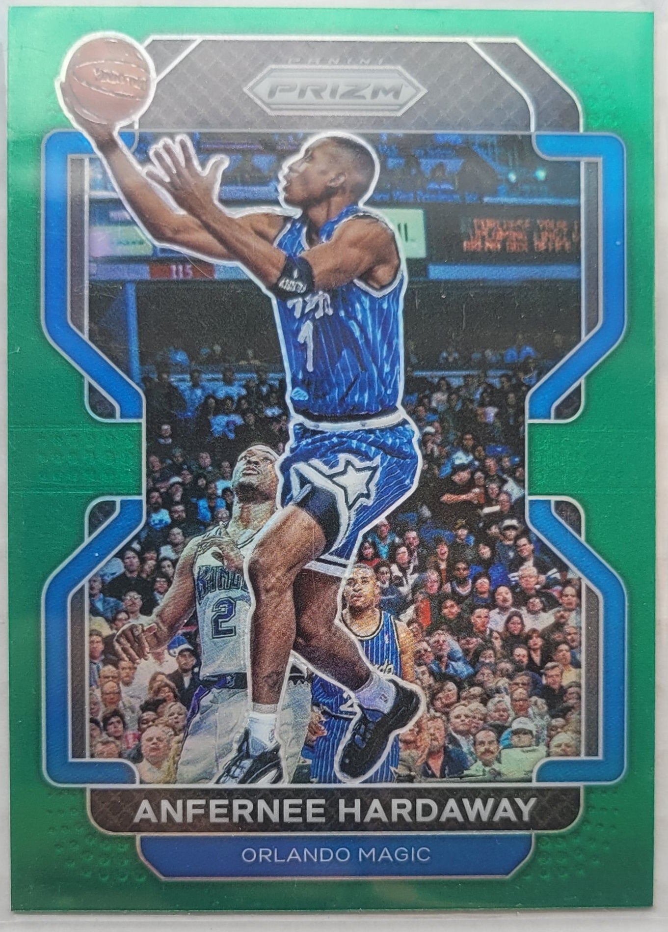 Anfernee Hardaway - 2021-22 Panini Prizm Prizms Green #294
