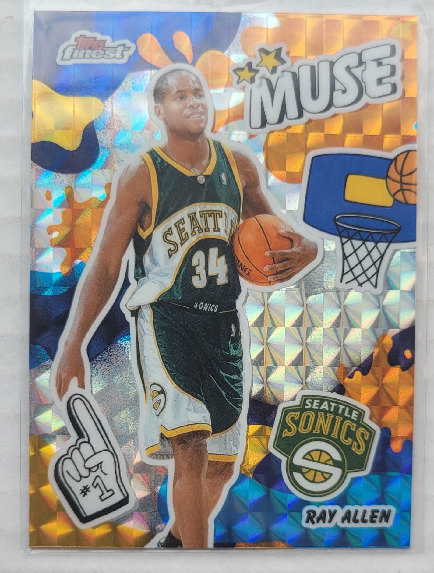Ray Allen - 2025-26 Finest Muse X-Fractors #M11