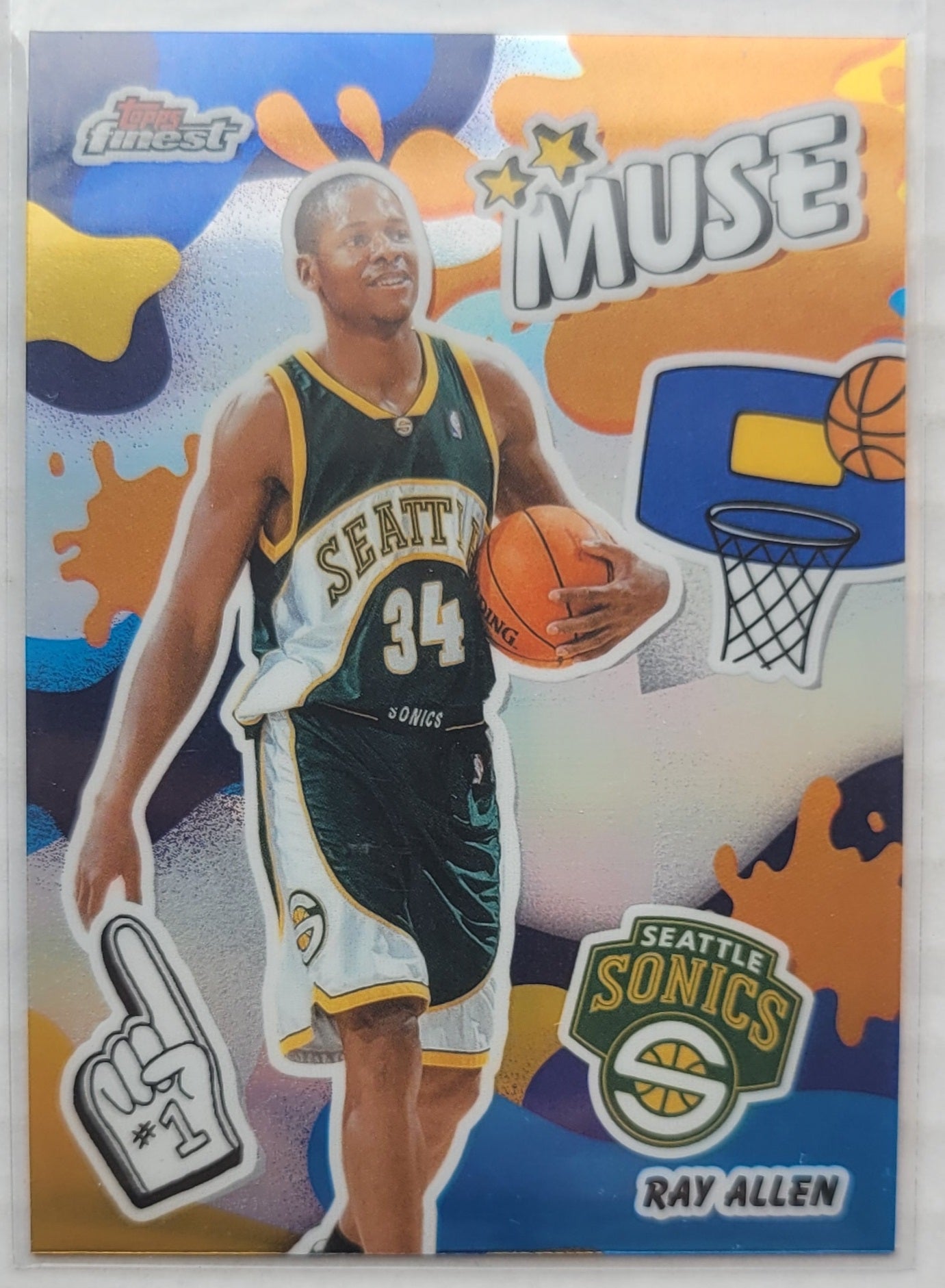 Ray Allen - 2025-26 Finest Muse Refractors #M11