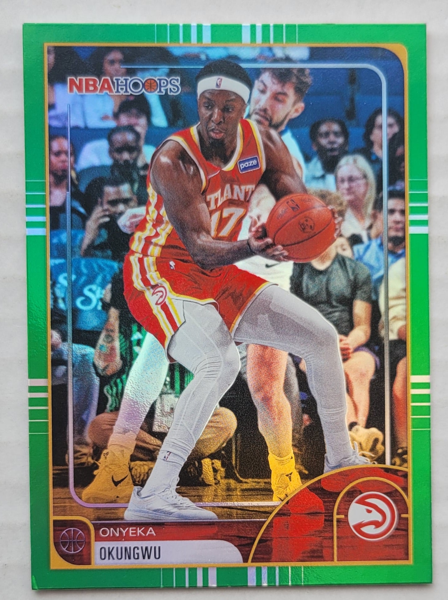Onyeka Okongwu - 2025-26 Hoops Green Hoops #36