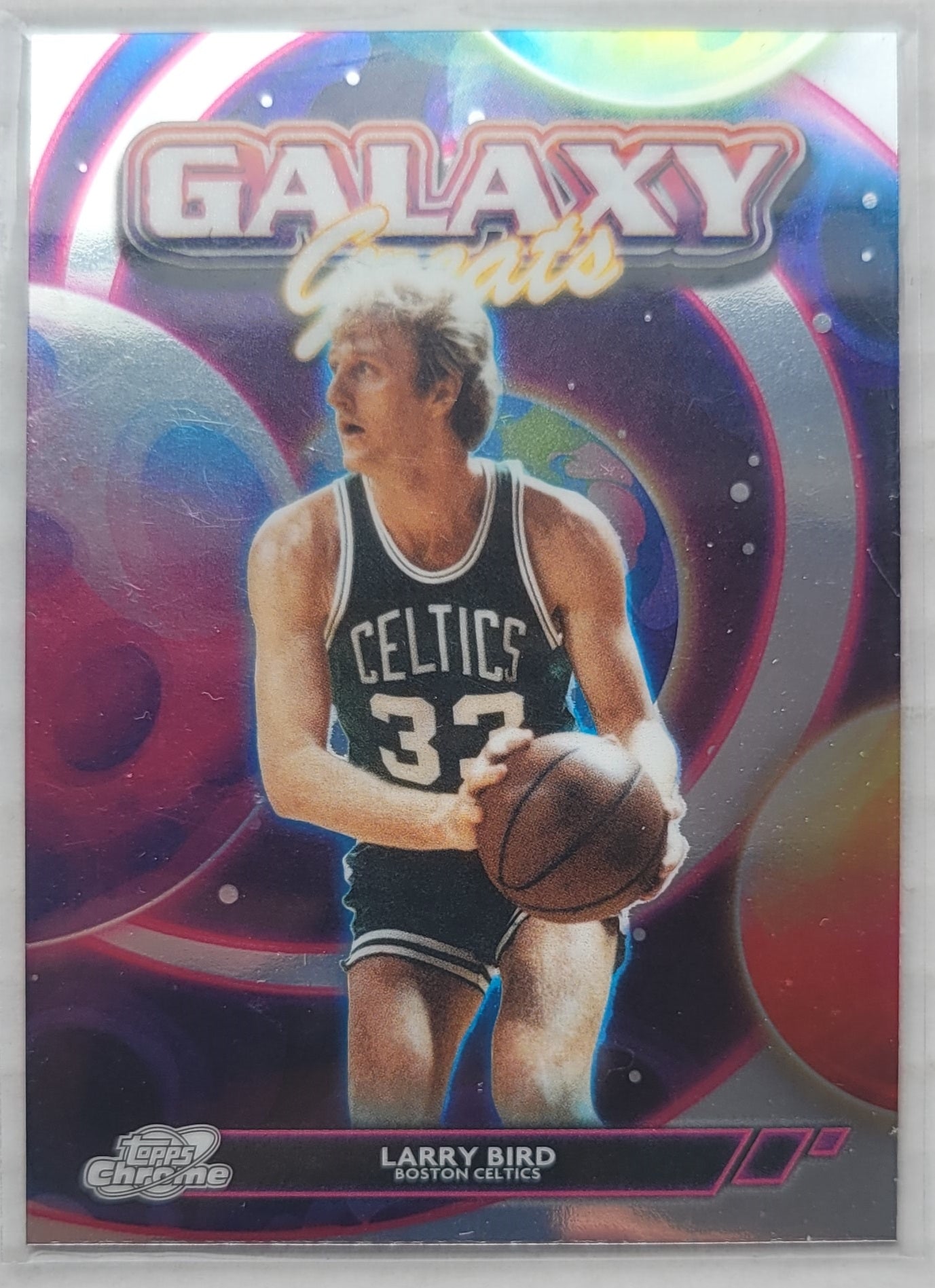 Larry Bird - 2025-26 Topps Cosmic Chrome Galaxy Greats #GG10