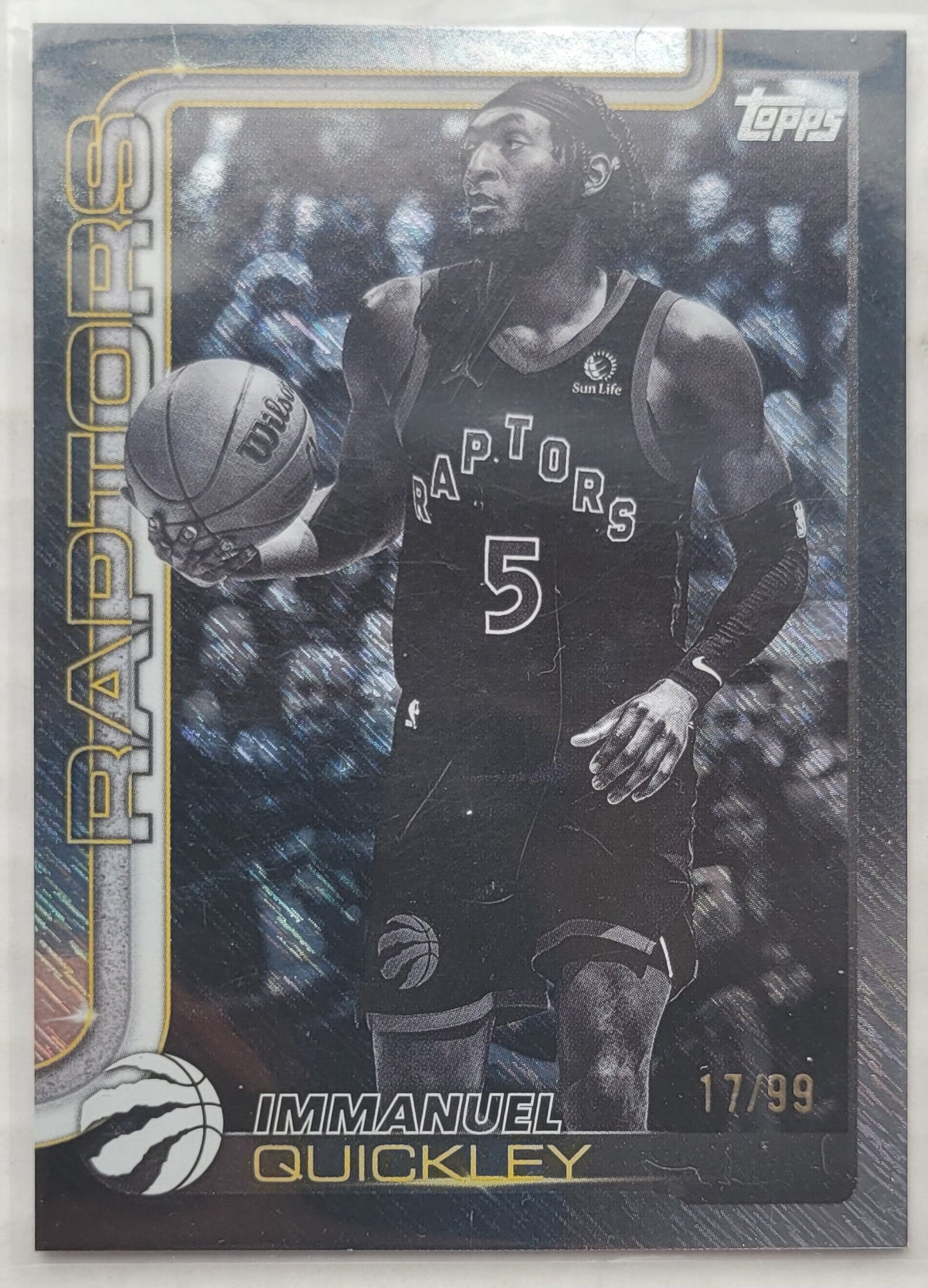 Immanuel Quickley - 2025-26 Topps Surge #32 - 17/99