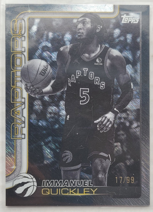 Immanuel Quickley - 2025-26 Topps Surge #32 - 17/99