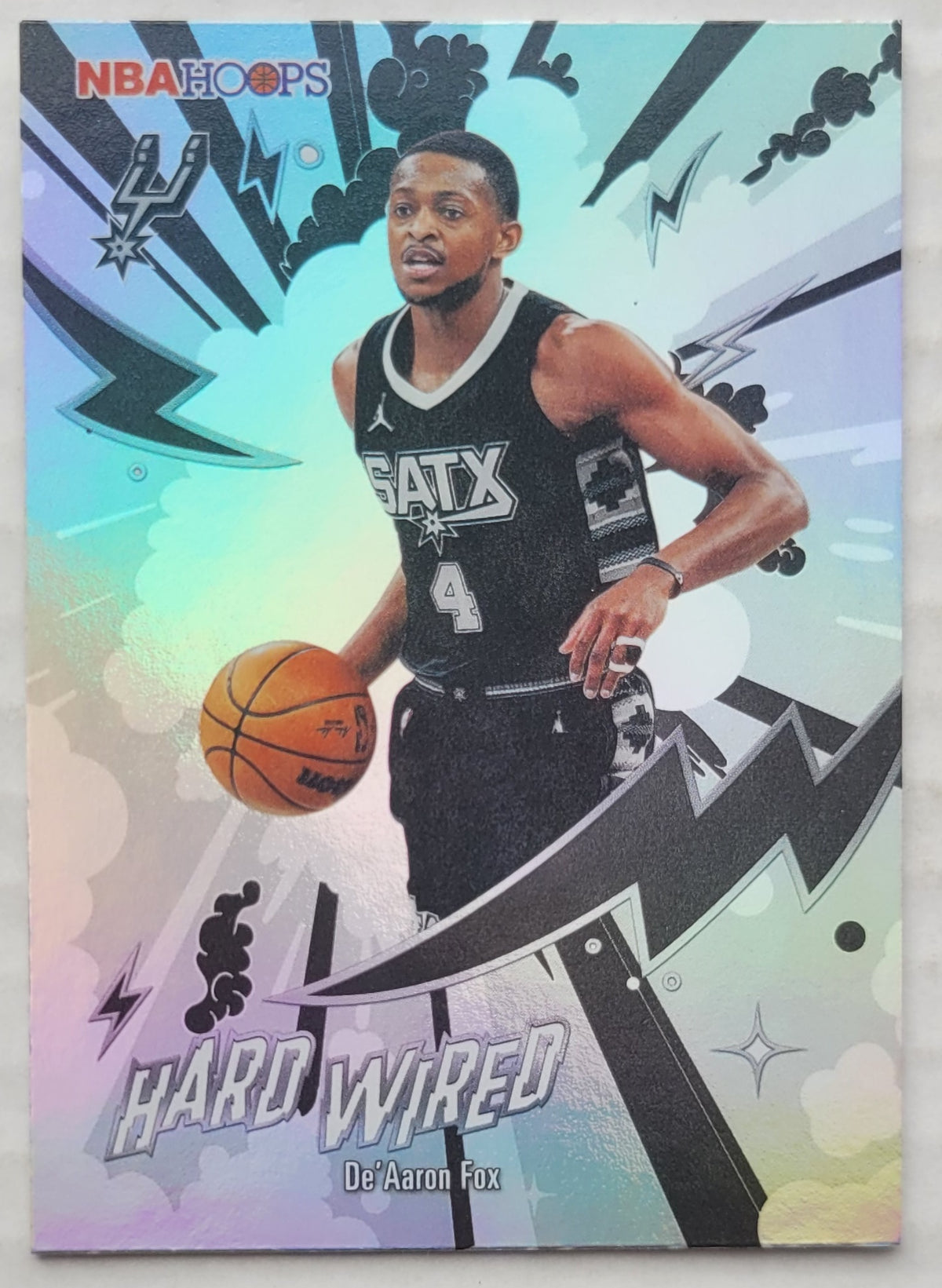 De'Aaron Fox - 2025-26 Hoops Hardwired #HW19