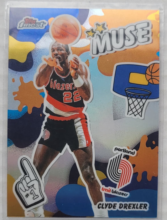 Clyde Drexler - 2025-26 Finest Muse Refractors #M22