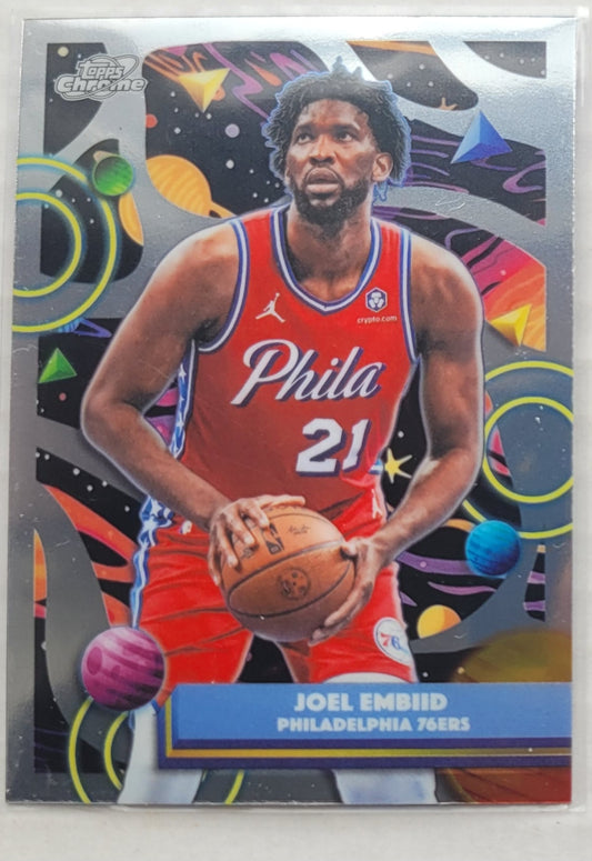 Joel Embiid - 2025-26 Topps Cosmic Chrome #28