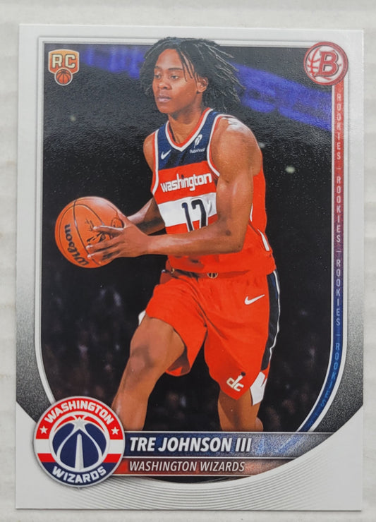 Tre Johnson III - 2025-26 Bowman #6 RC