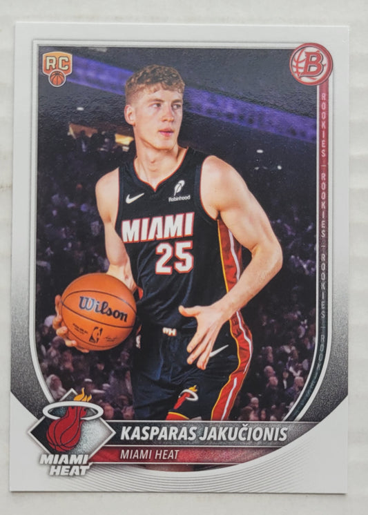Kasparas Jakucionis - 2025-26 Bowman #20 RC