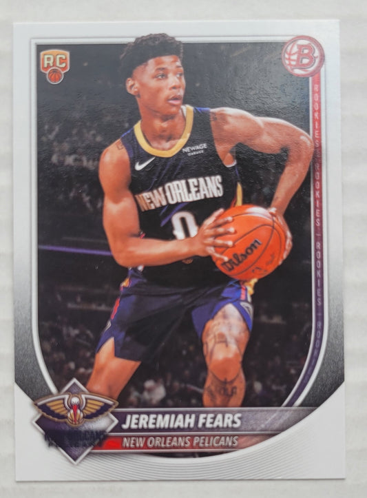 Jeremiah Fears - 2025-26 Bowman #7 RC