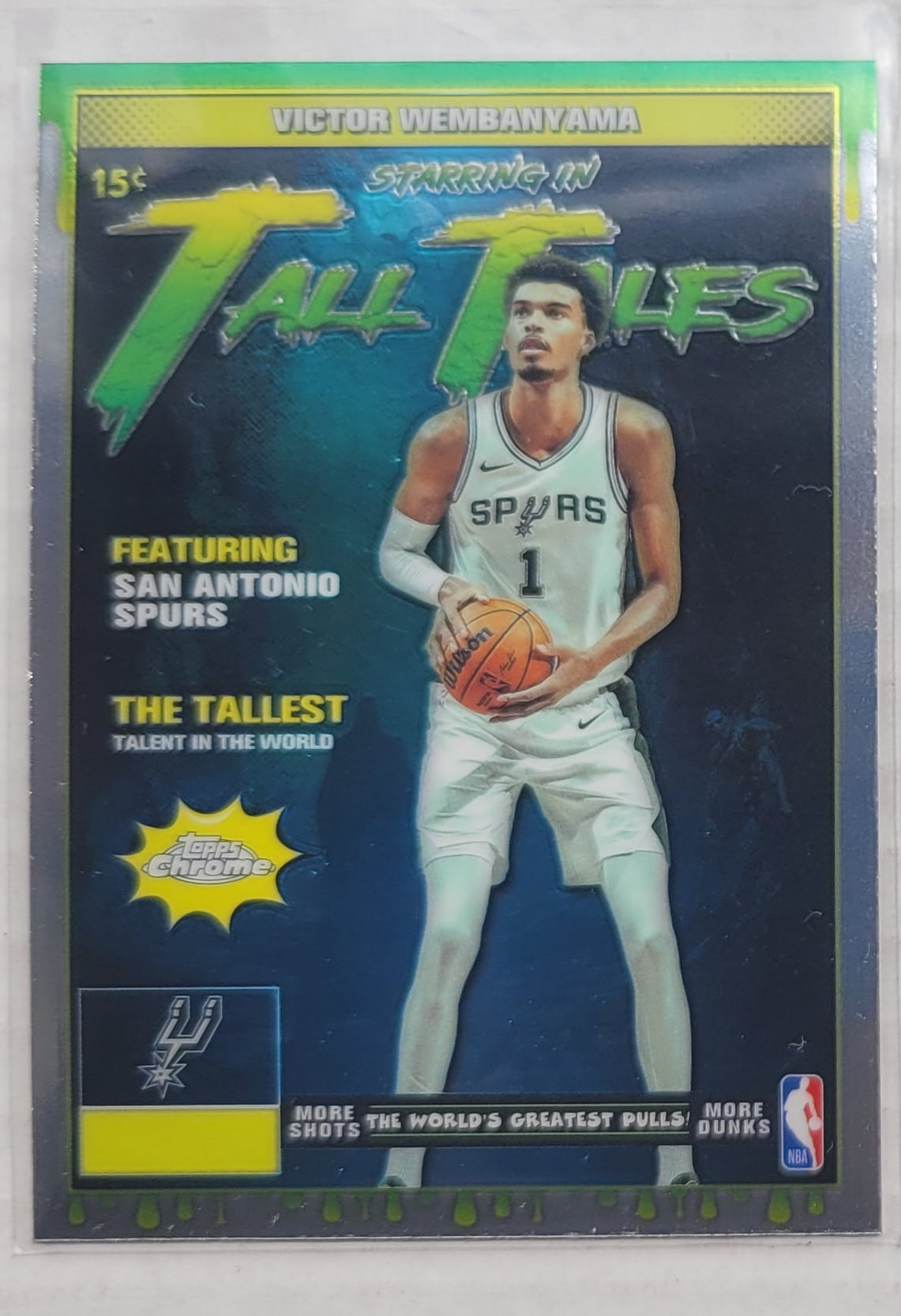 Victor Wembanyama - 2025-26 Topps Chrome Tall Tales #TT4