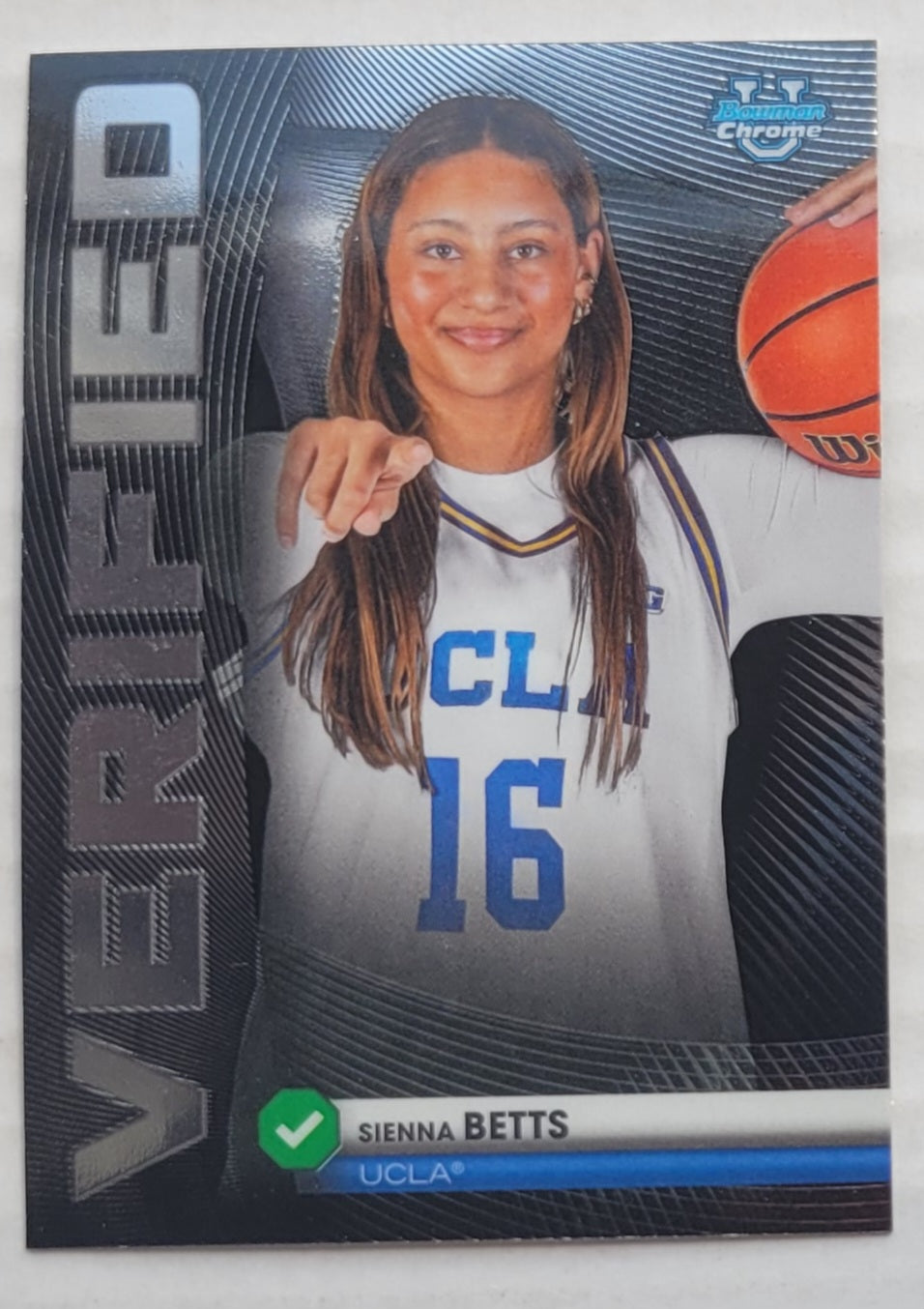 Sienna Betts - 2025-26 Bowman Chrome University Verified #BV6