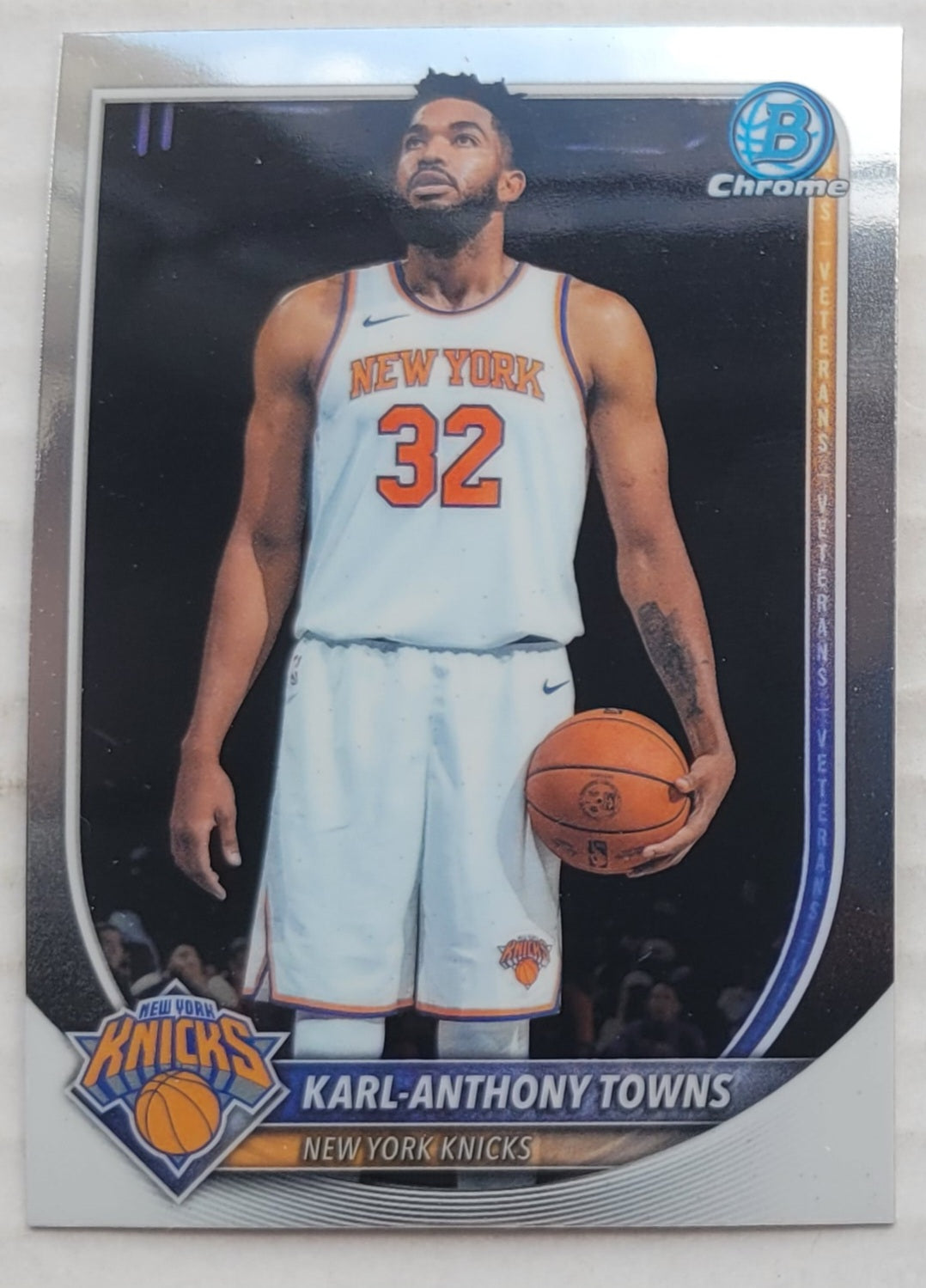Karl-Anthony Towns - 2025-26 Bowman Chrome #BCV64