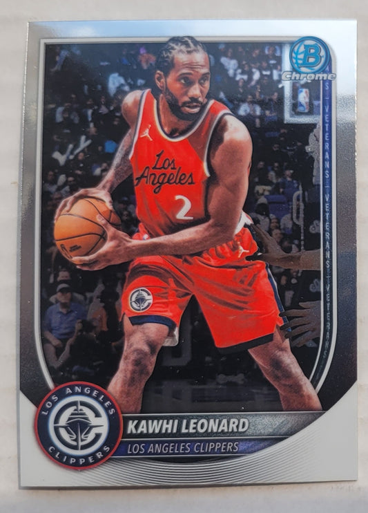 Kawhi Leonard - 2025-26 Bowman Chrome #BCV118