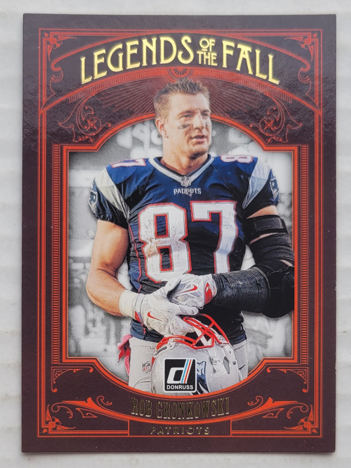 Rob Gronkowski - 2020 Donruss Legends of the Fall #13