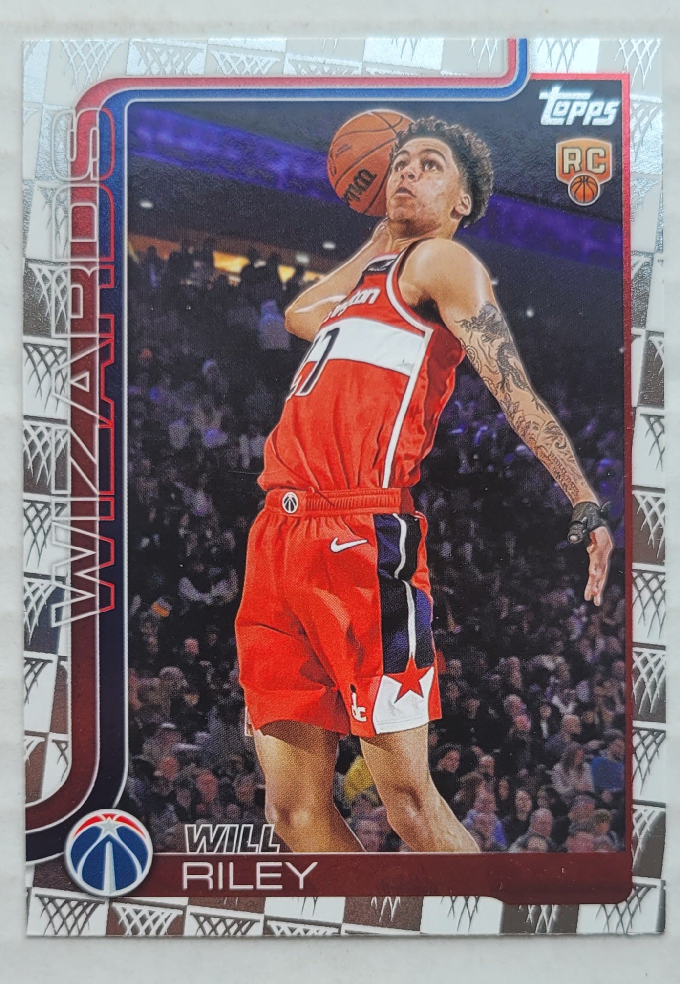 Will Riley - 2025-26 Topps Season Tip Off #221 RC