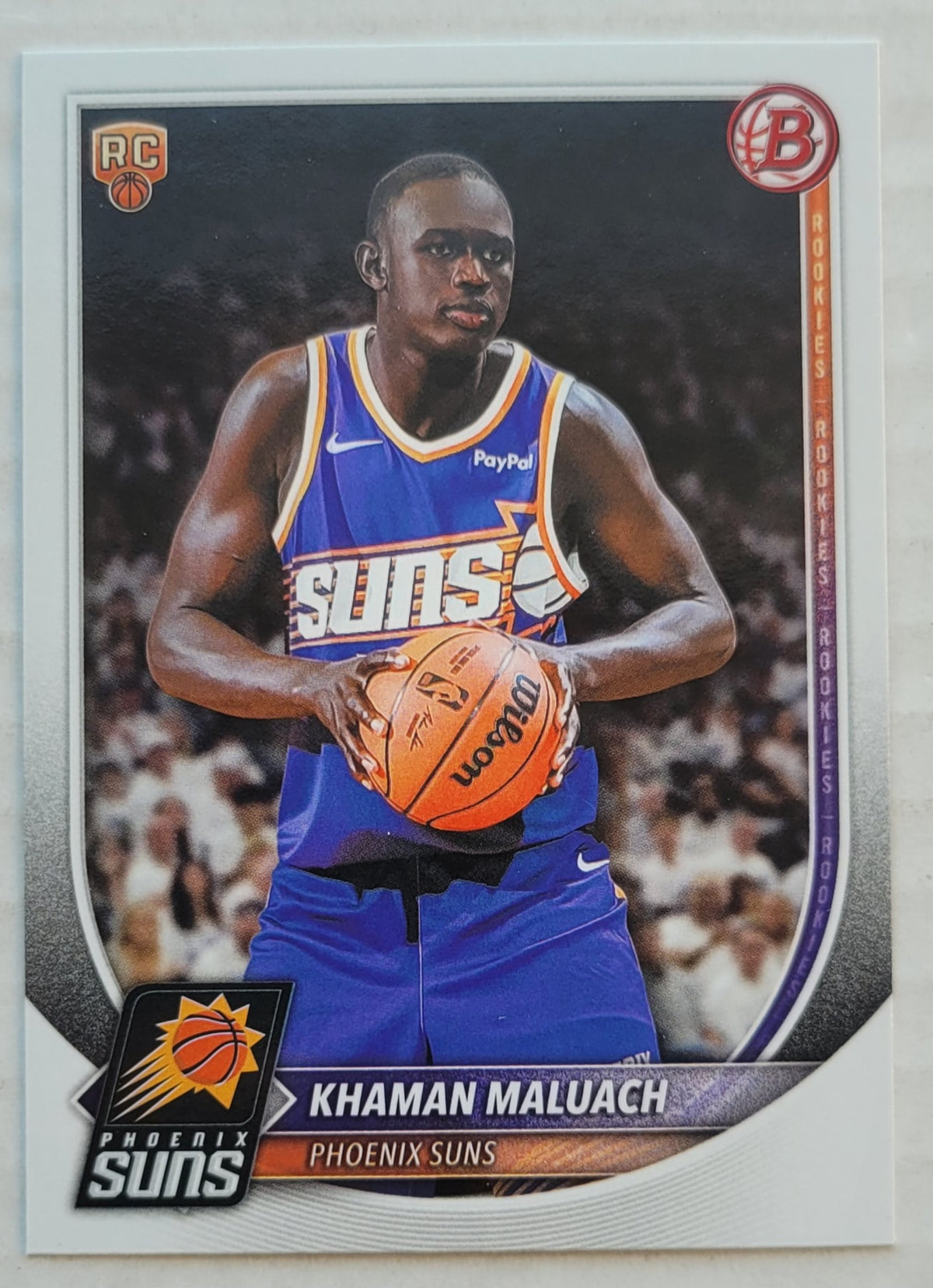 Khaman Maluach - 2025-26 Bowman #10 RC