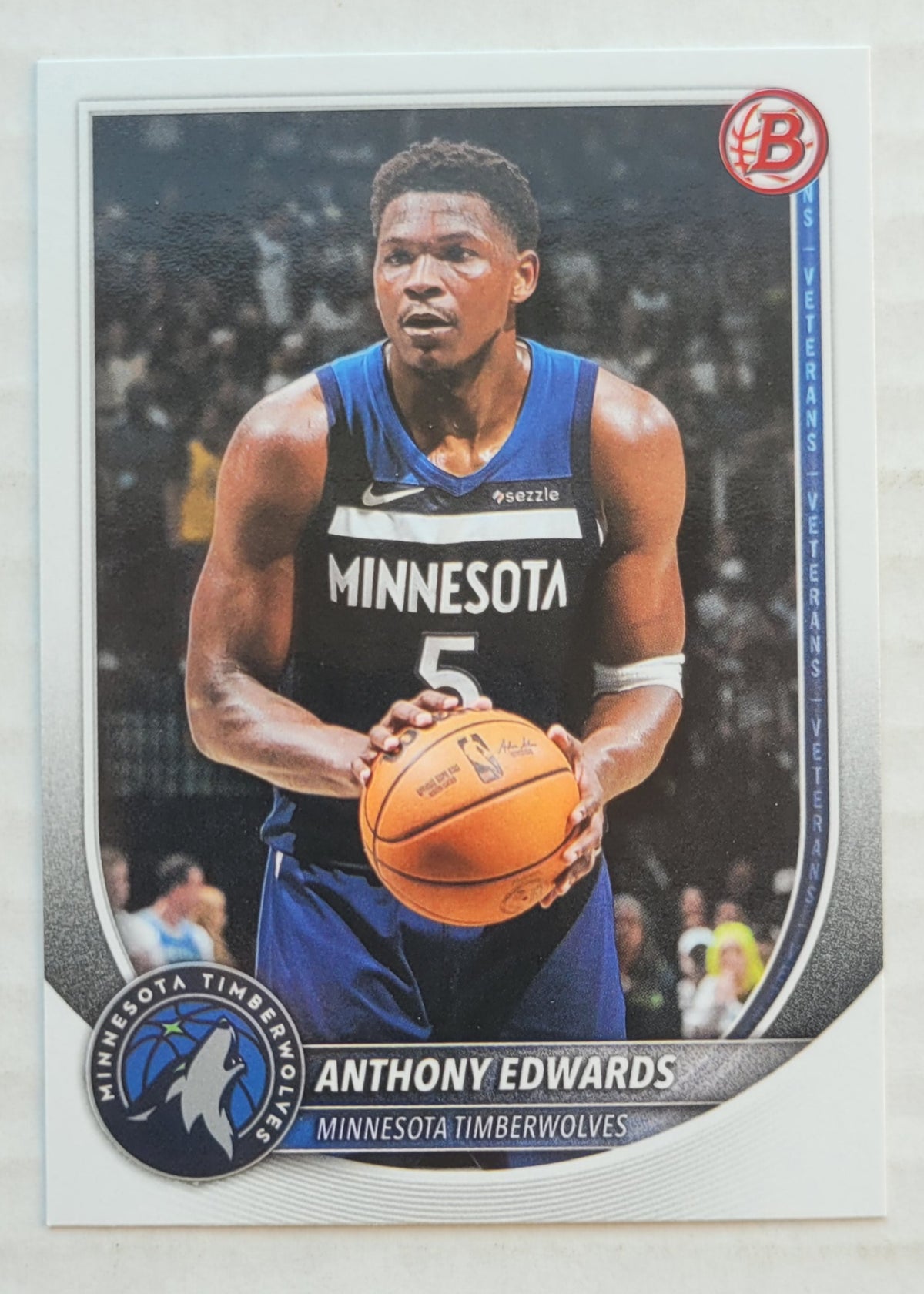 Anthony Edwards - 2025-26 Bowman #103