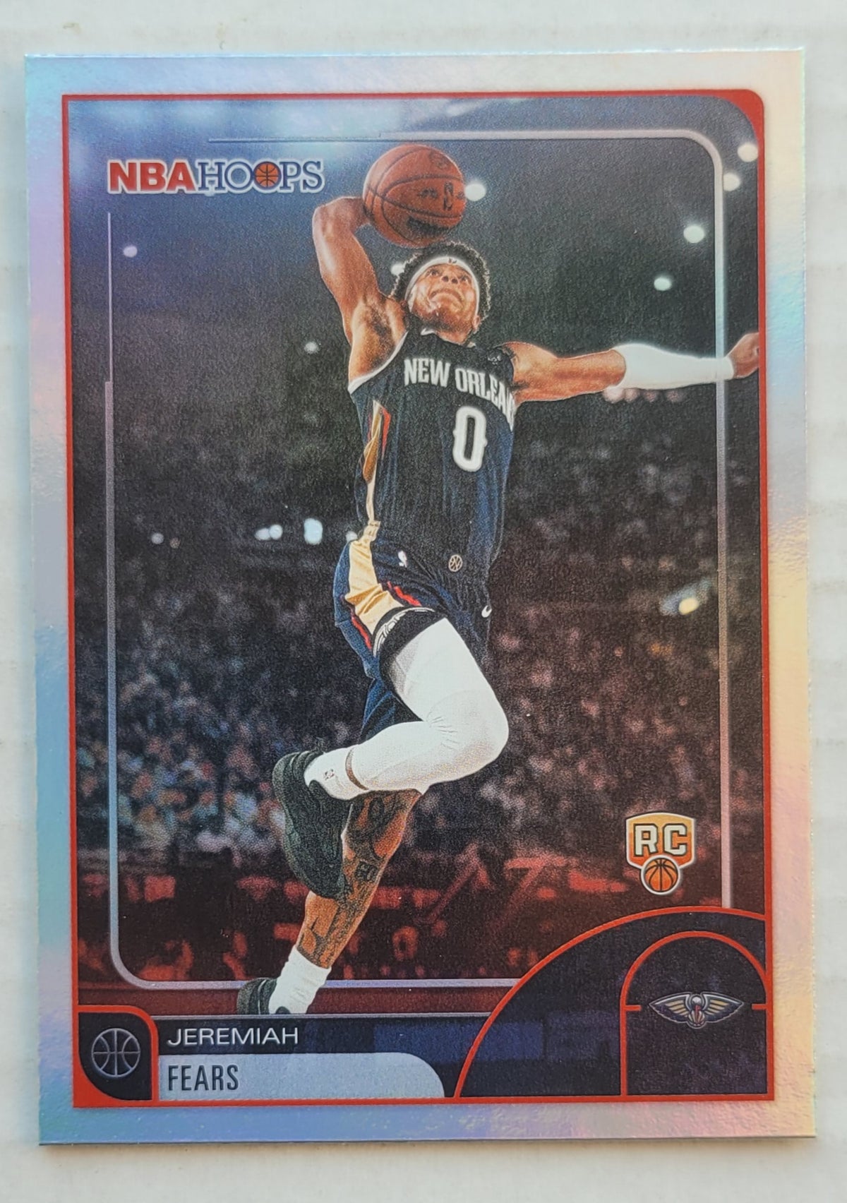 Jeremiah Fears - 2025-26 Hoops #48 RC