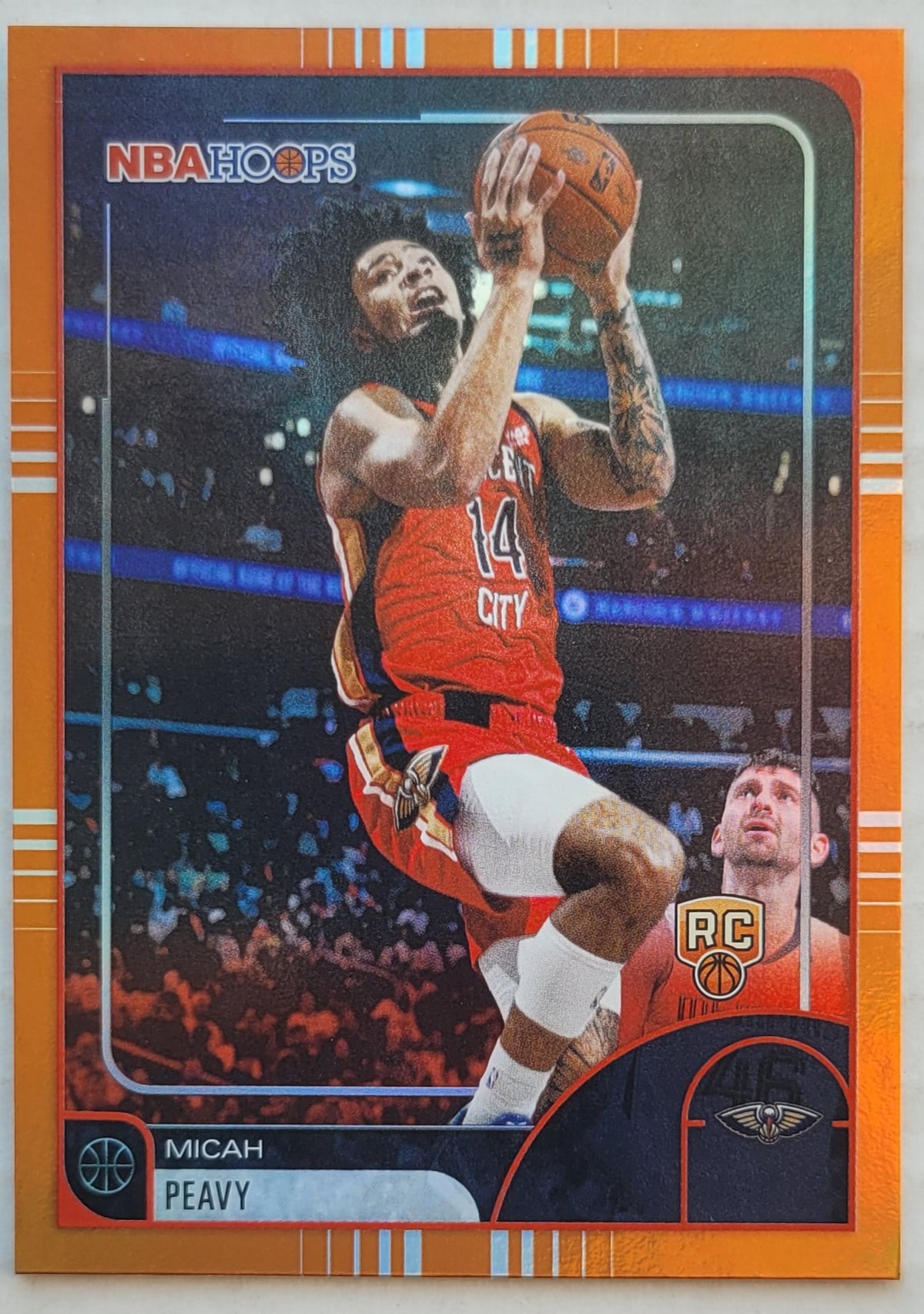 Micah Peavy - 2025-26 Hoops Orange Hoops #229 RC
