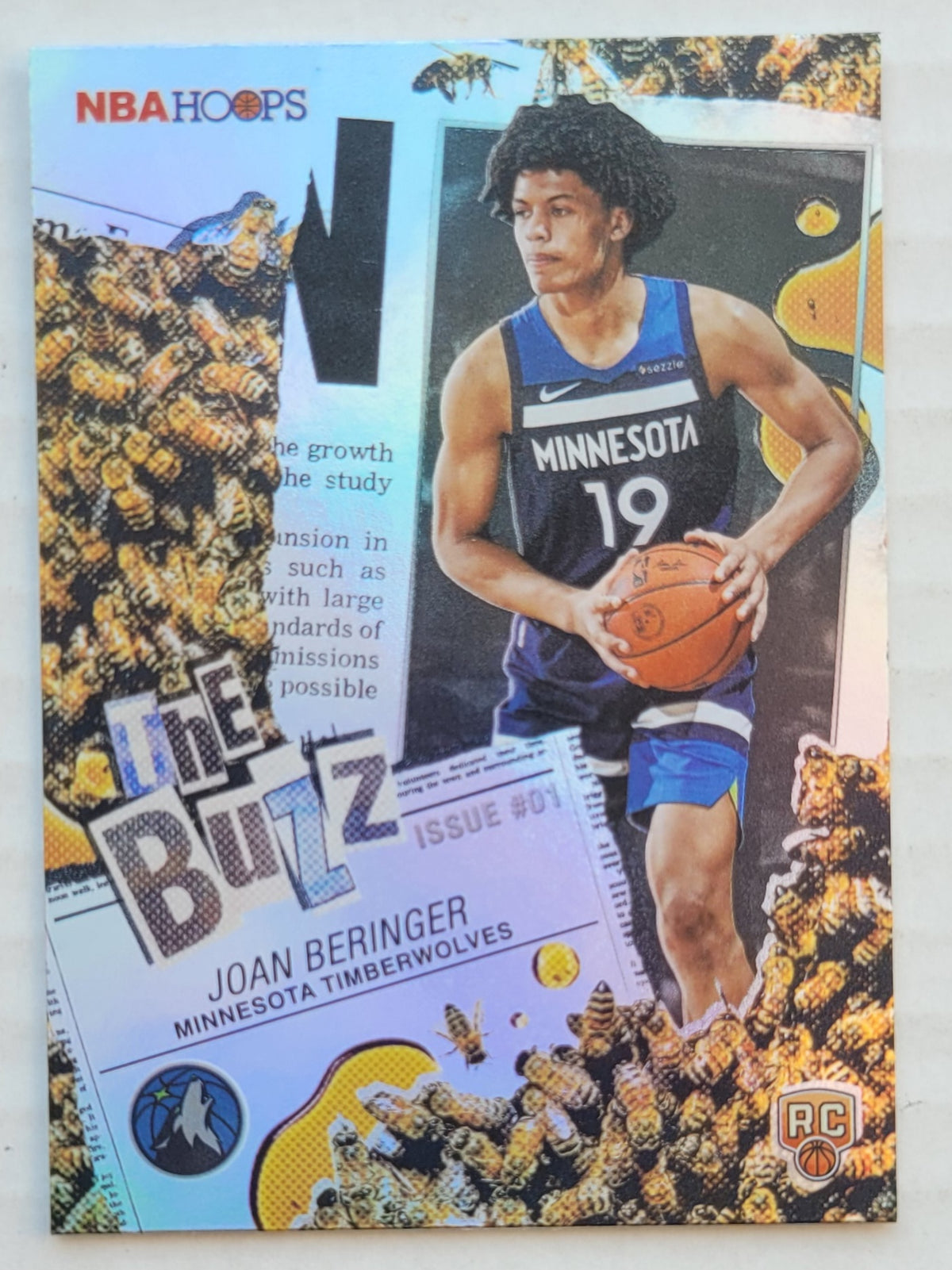 Johan Beringer - 2025-26 Hoops The Buzz #TB17