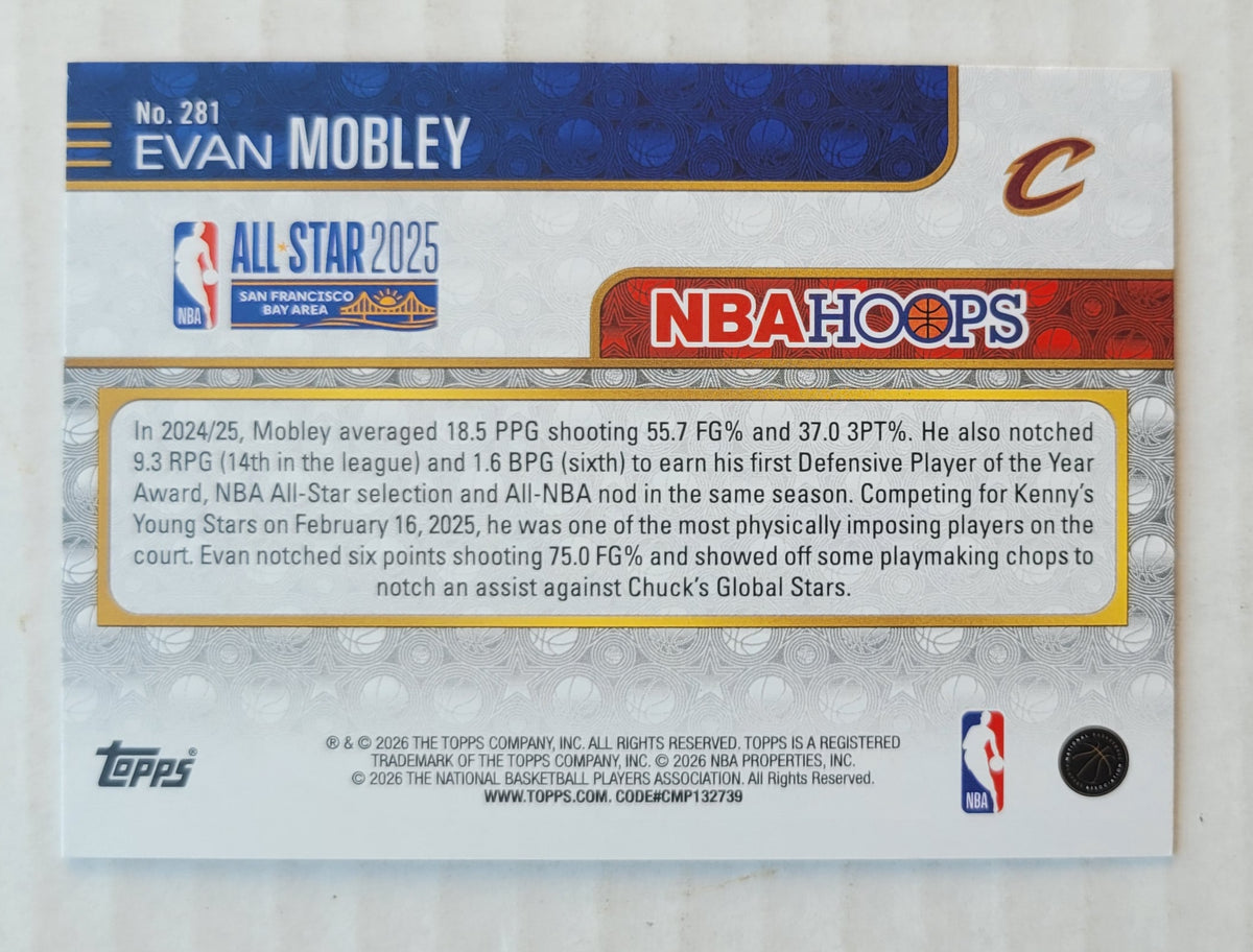 Evan Mobley - 2025-26 Hoops #281 AS