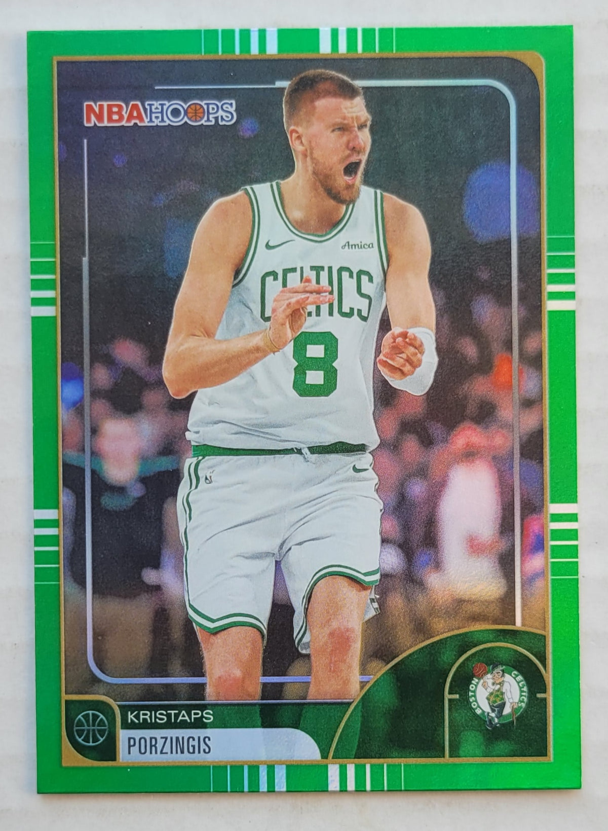 Kristaps Porzingis - 2025-26 Hoops Green Hoops #201