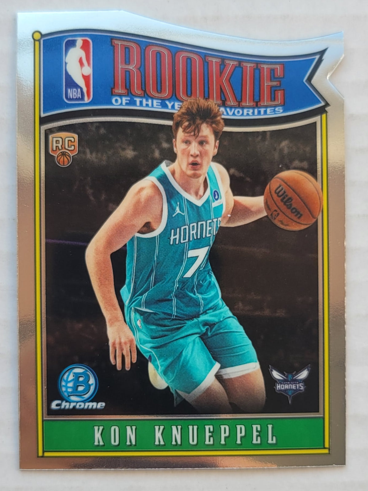 Kon Knueppel - 2025-26 Bowman Chrome Rookie of the Year Favorites #RY4