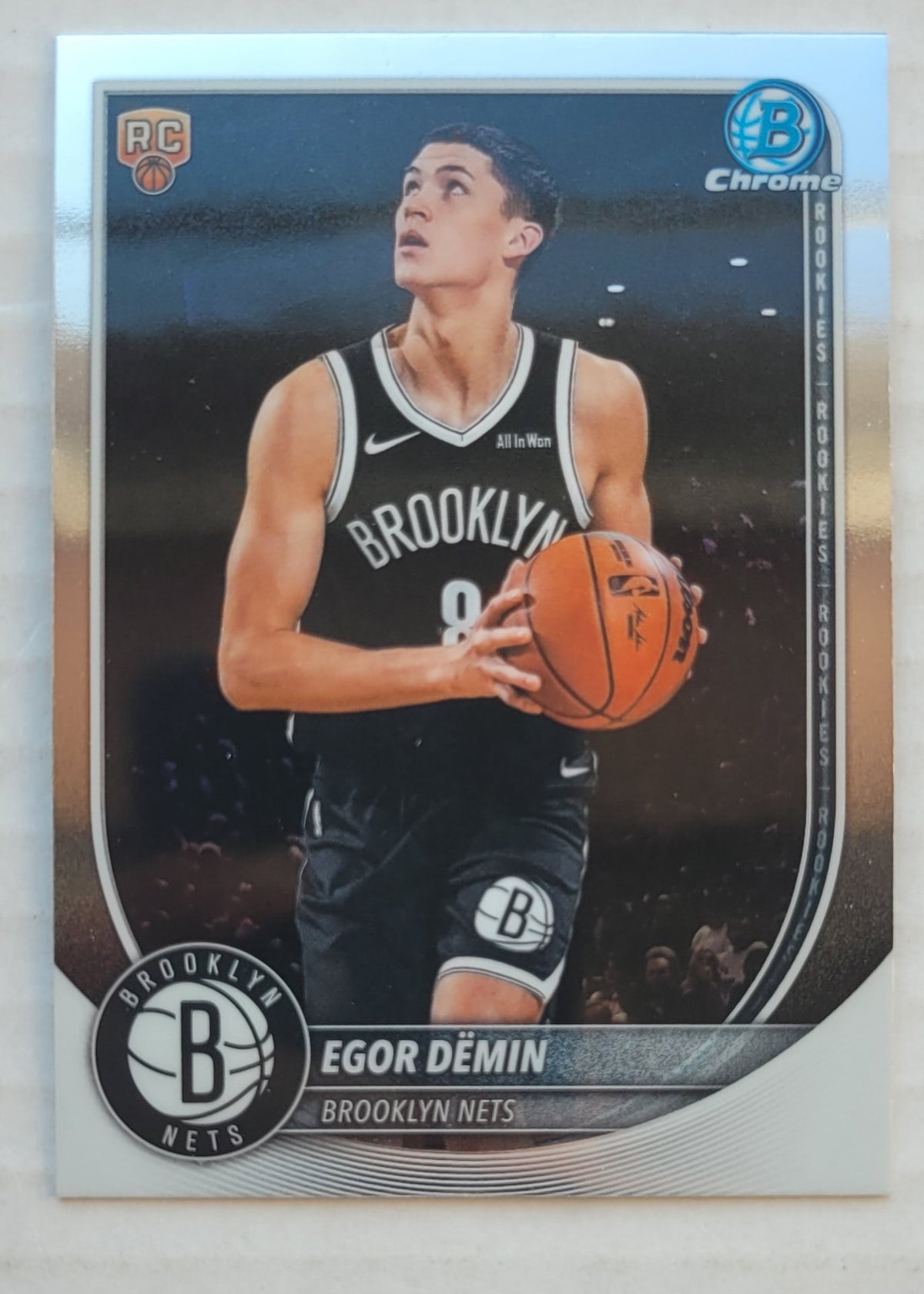 Egor Demin - 2025-26 Bowman Chrome #BCV8 RC